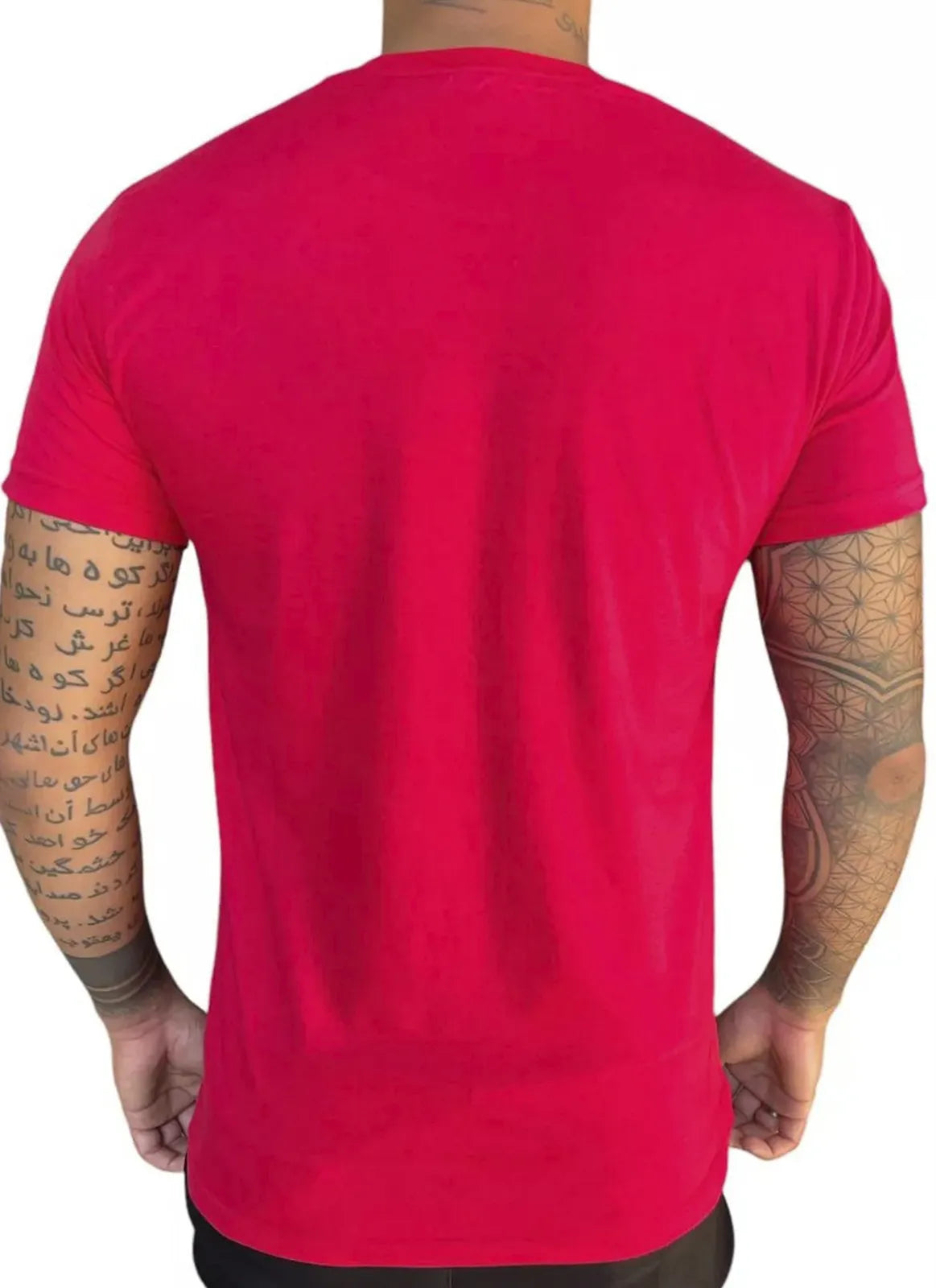 T-shirt Algodão Raudinei Vermelha - Masculino - Image 2