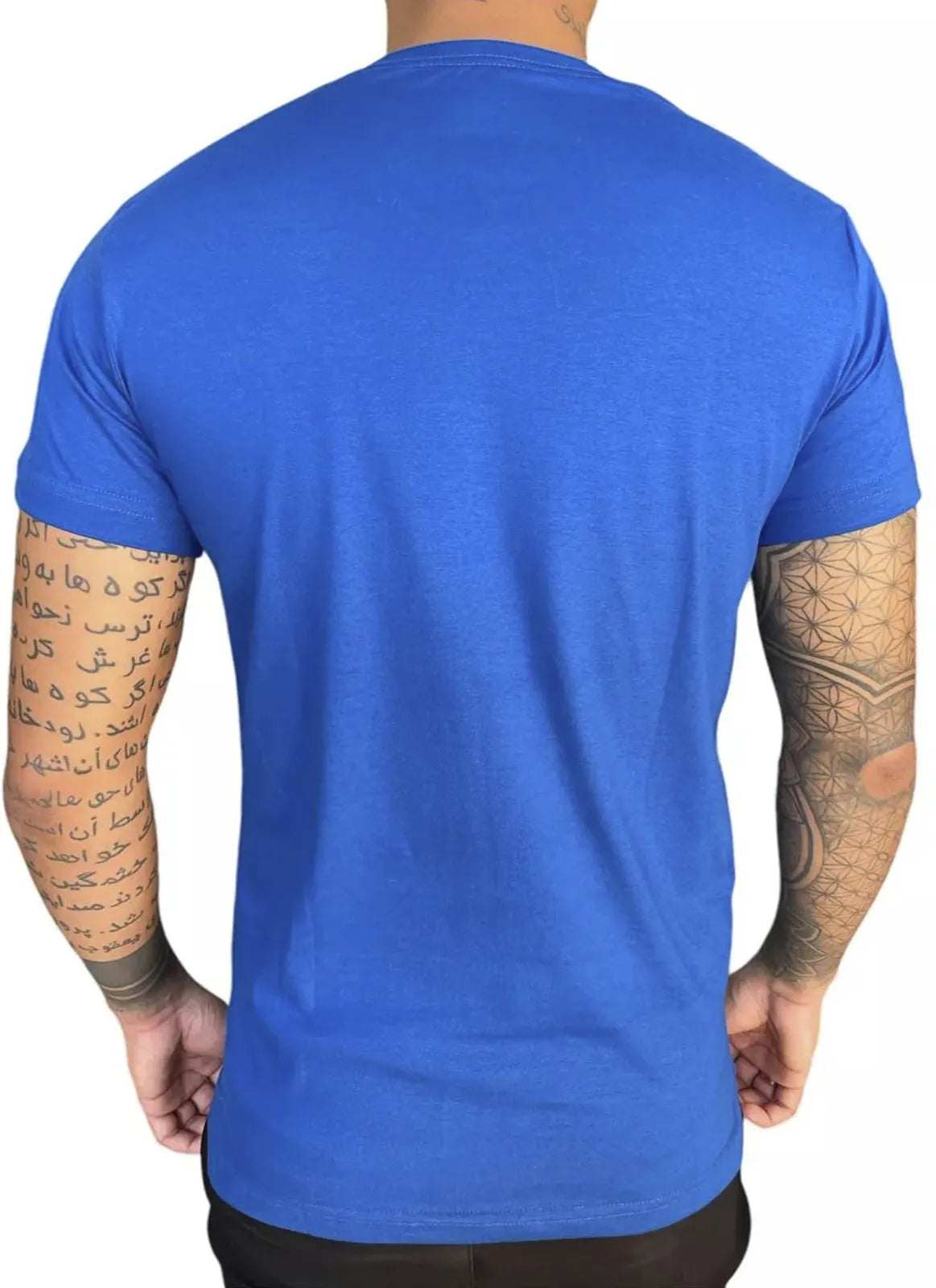 T-shirt Algodão Raudinei Azul - Masculino - Image 2