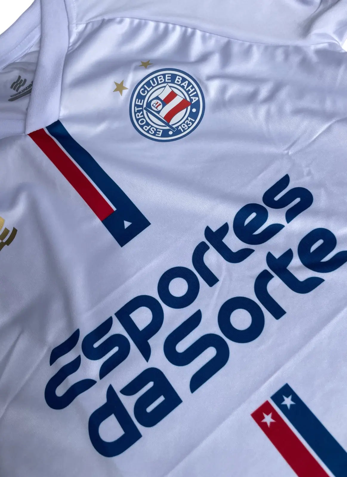 Camisa Torcedor 1 Infanto Juvenil Branco - Image 2