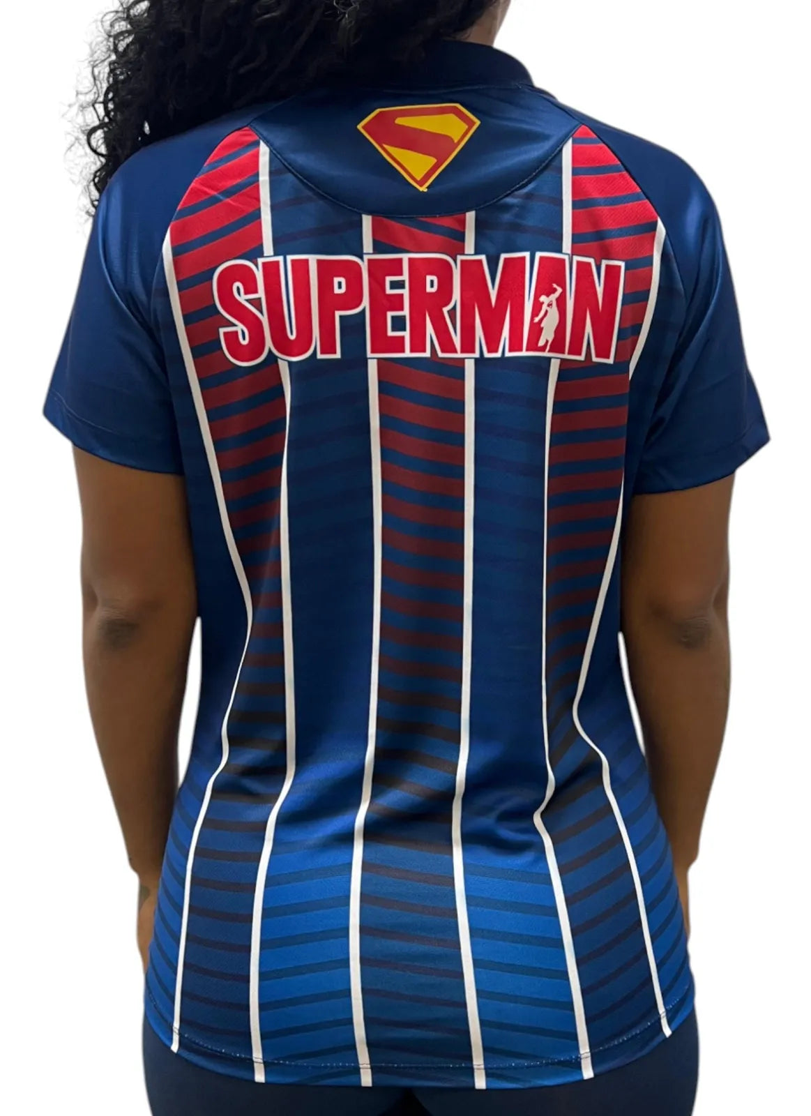 Camisa Superman Casual 2025 Tricolor Feminina - Image 4